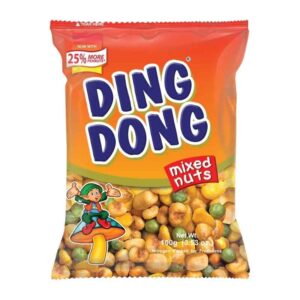 اسنک میکس دینگ دانگ نارنجی - 100 گرم