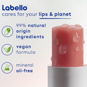 بالم لب لابلو Labello مرطوب کننده قوی هیالورون رز