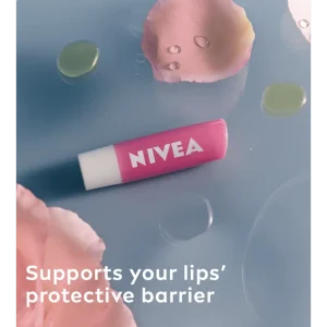 Nivea Soft Rose Lip Balm 4.8g Moisturizing Lip Care with a Subtle Floral Touch