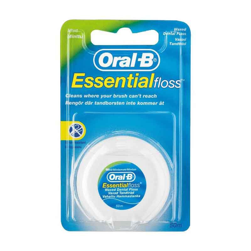 Oral-B-Essential-Floss-with-Mint-Wax Oral-B-Essential-Floss-with-Mint-Wax
