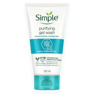 ژل شستشوی صورت سیمپل Simple مدل Purifying