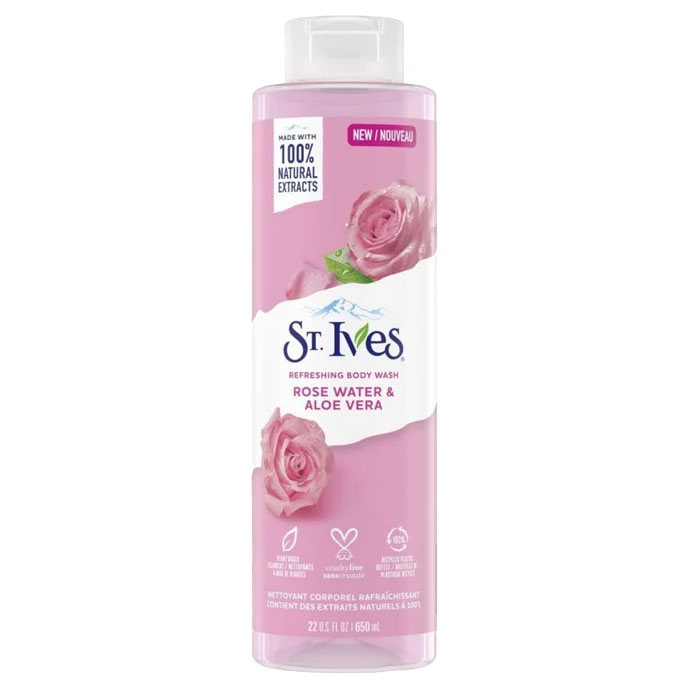 St.-Ives-Body-Wash-Refreshing-Cleanser-Rose-Water-&-Aloe-Vera-Made-with-Plant-Based-Cleansers-&-100%-Natural-Extracts St.-Ives-Body-Wash-Refreshing-Cleanser-Rose-Water-&-Aloe-Vera-Made-with-Plant-Based-Cleansers-&-100%-Natural-Extracts