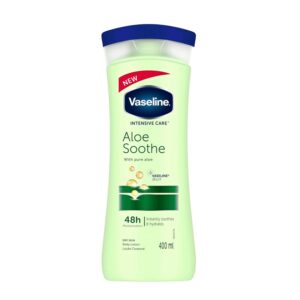 لوسیون بدن وازلین Vaseline حاوی عصاره گیاه آلوئه ورا