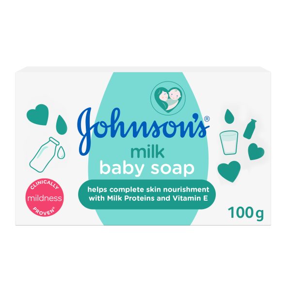 صابون کودک جانسون Johnson Milk وزن 100 گرم
