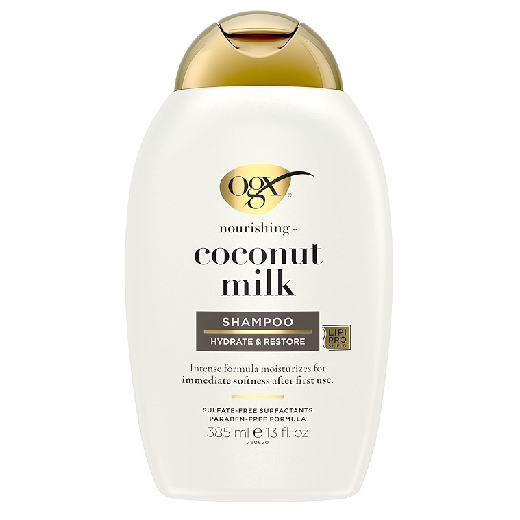 OGX Nourishing + Coconut Milk Moisturizing Shampoo, Hydrating OGX Nourishing + Coconut Milk Moisturizing Shampoo, Hydrating