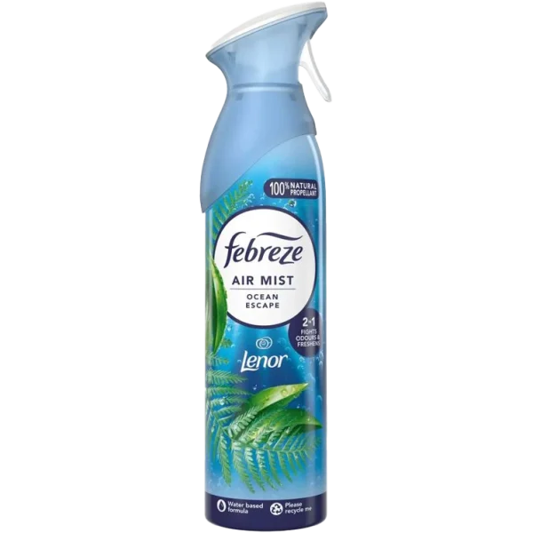 اسپری خوشبو کننده هوا فبرز مدل Febreze Ocean Escape حجم 185 میل