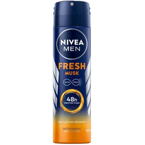 اسپری ضدتعریق نیوآ مردانه مدل Fresh Musk حجم ۱۵۰ میل
