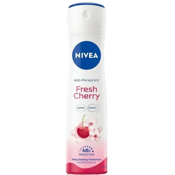 اسپری ضدتعریق زنانه نیوآ مدل Fresh Cherry حجم ۱۵۰ میل