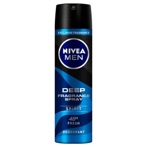 اسپری ضدتعریق نیوآ مردانه مدل Deep Fragranc Spirit حجم ۱۵۰ میل