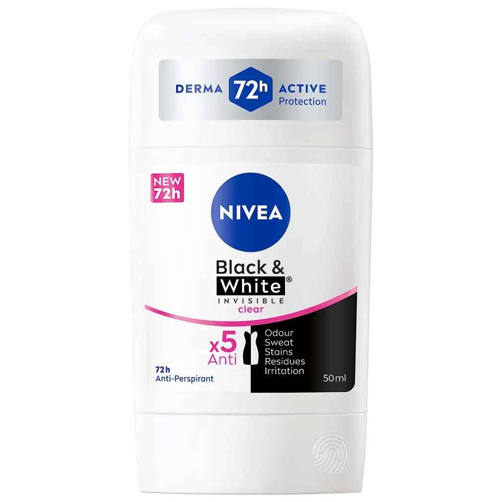Nivea-Black-White-Clear-anti-prespirant-stick-50 Nivea-Black-White-Clear-anti-prespirant-stick-50