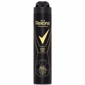 اسپری ضد تعریق بدن 48 ساعته آقایان رکسونا مدل اسپورت کول Rexona Sport Cool اصلی ایتالیا حجم ۲۰۰ میلی لیتر