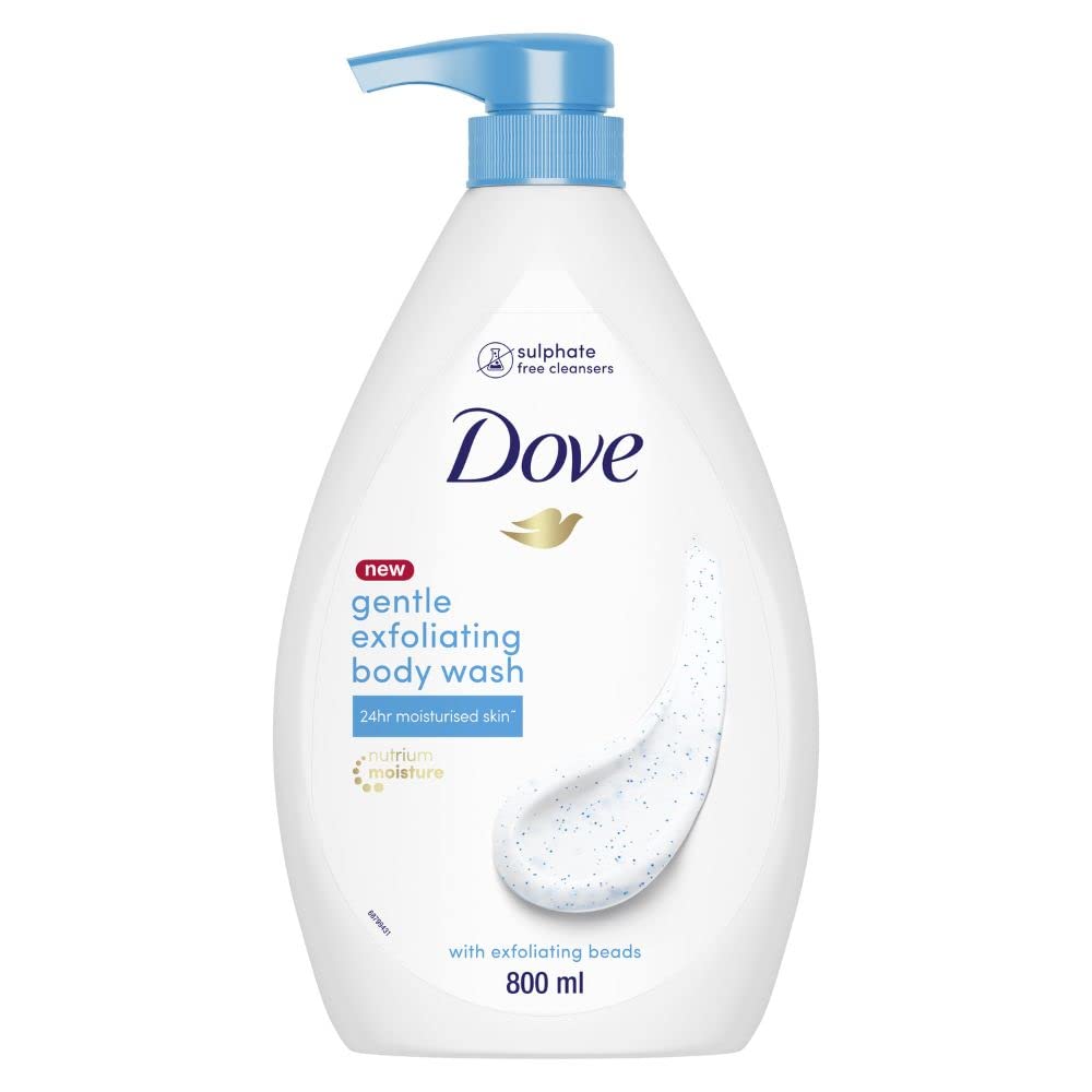 شامپو بدن داو Dove مدل Gentle Exfoliating لایه بردار ملایم پوست حجم 550 میل
