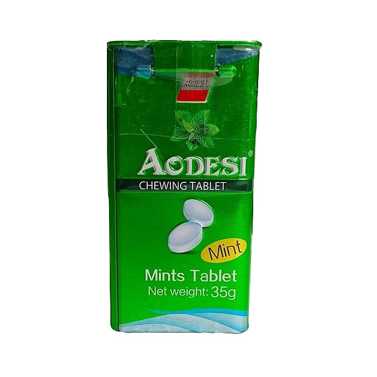 قرص-خوشبوکننده-دهان-نعنایی-آودسی-35-گرم