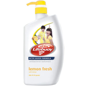 Lifebuoy Anti-Bacterial Body Wash With Loofah Lemon Fresh