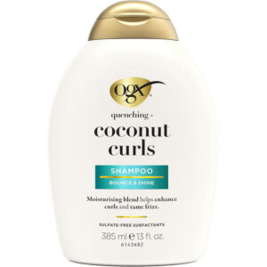 Ogx Quenching + Coconut Curls Shampoo For Curly Hair 385mL