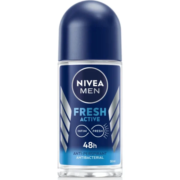 nivea men fresh active roll on deodorant 50 ml
