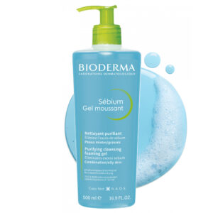 Bioderma - Face Cleanser - Sébium - Makeup Removing Cleanser - Skin Purifying - Face Wash for Combination to Oily Skin