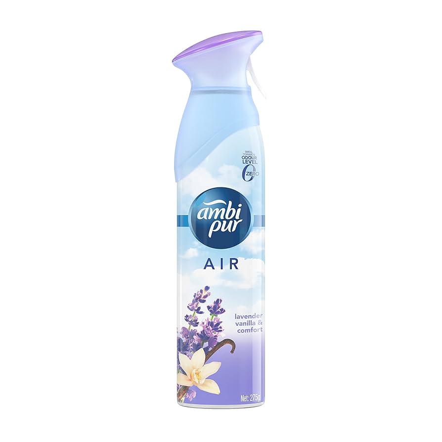 Ambi Pur Air Effects Aerosol Spray, Lavender Vanilla and Comfort, Ambi Pur Air Effects Aerosol Spray, Lavender Vanilla and Comfort,
