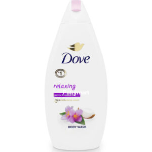 Dove Relaxing Body Wash with Jasmine and Coconut Milk scent