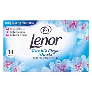 Lenor-Fabric-Tumble-Dryer-Sheets-Spring-Awakening,-Pack-of-34