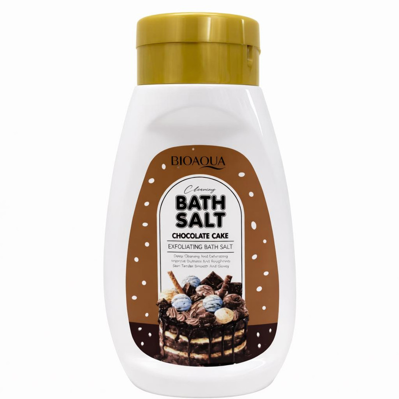 bioaqua body salt chocolate cake